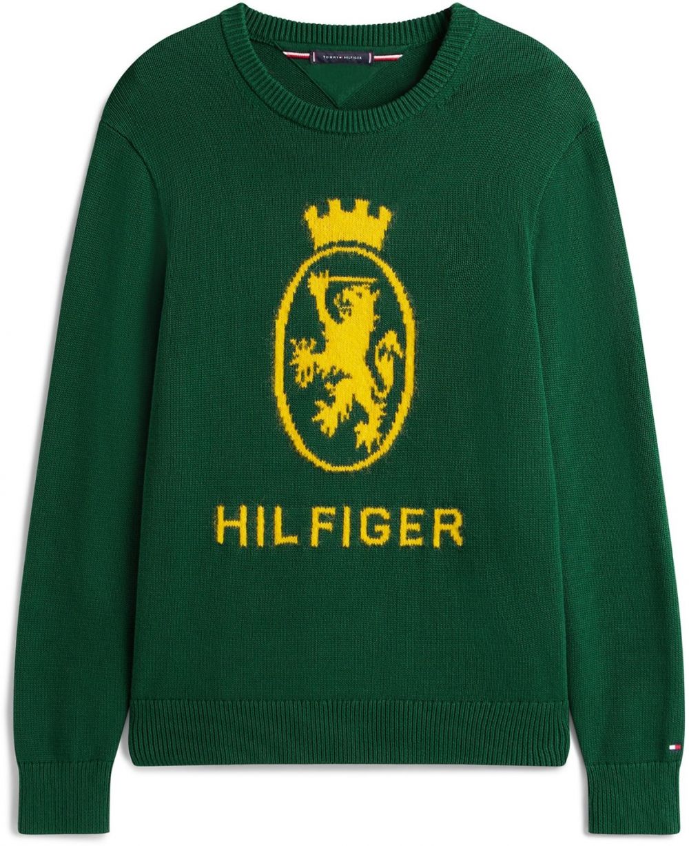 TOMMY HILFIGER Sveter  žltá / zelená