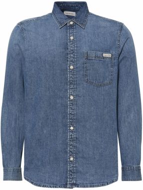 Calvin Klein Jeans Košeľa  modrá denim