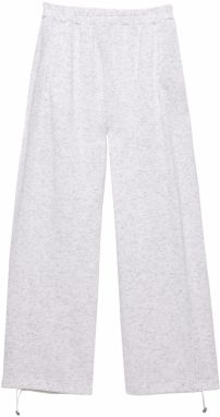 Pull&Bear Nohavice  svetlosivá