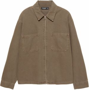 Pull&Bear Prechodná bunda  brokátová
