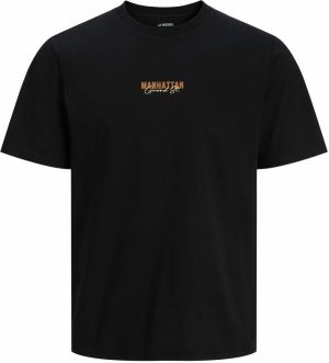 JJ Rebel Tričko 'JREBREGGIE'  hnedá / čierna / biela