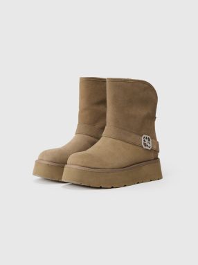 GUESS Nízke čižmy 'DOLSAY2'  kaki