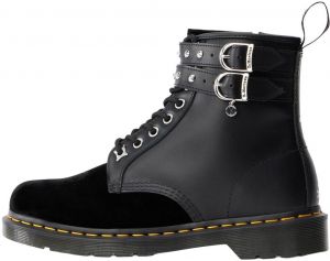 Dr. Martens Šnurovacie členkové čižmy '1460 WDN'  čierna