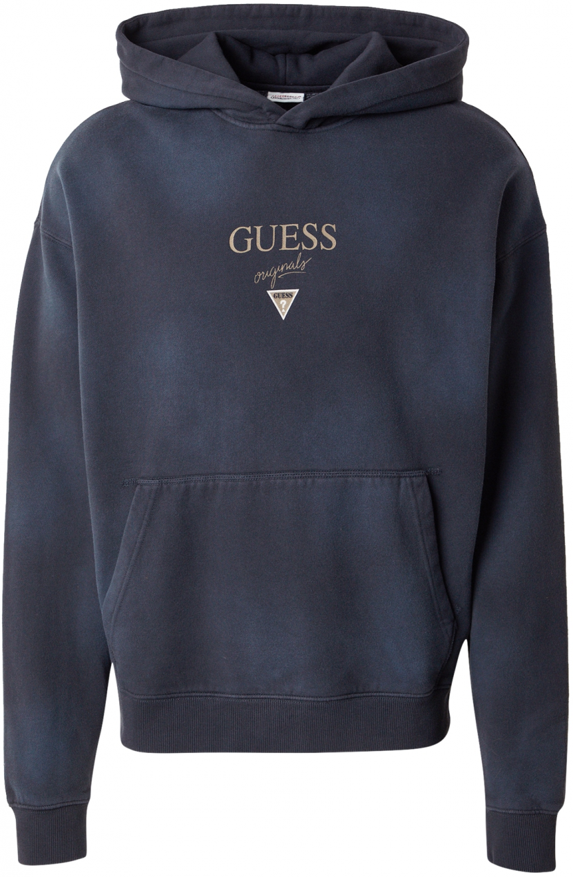 GUESS Originals Mikina 'BAKER'  béžová / čierna / biela