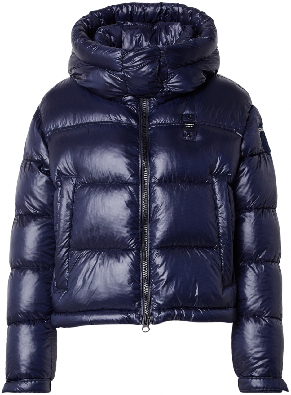 Blauer.USA Zimná bunda  tmavomodrá