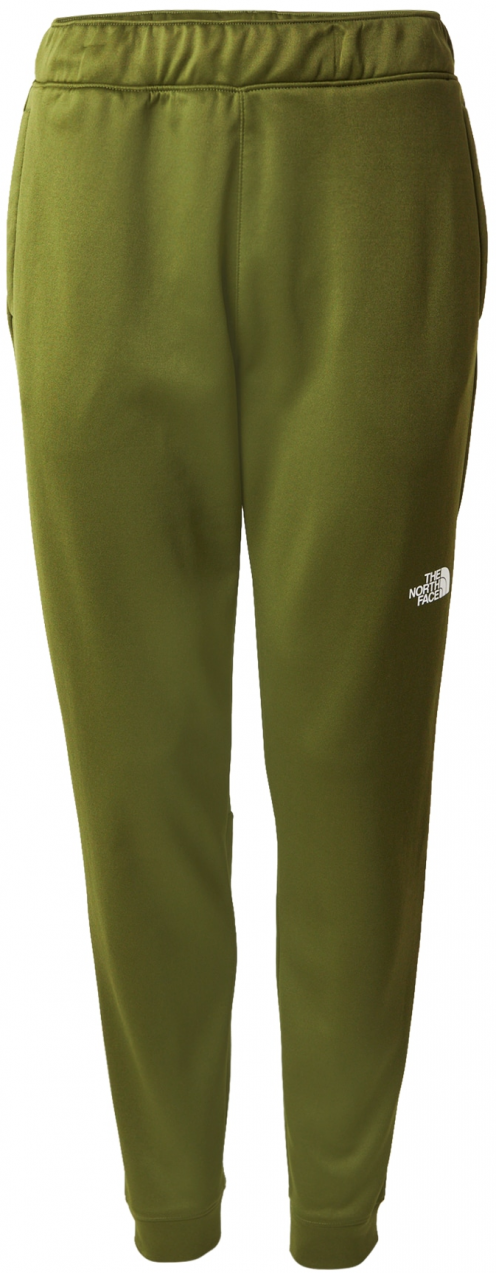 THE NORTH FACE Outdoorové nohavice 'REAXION'  zelená / biela
