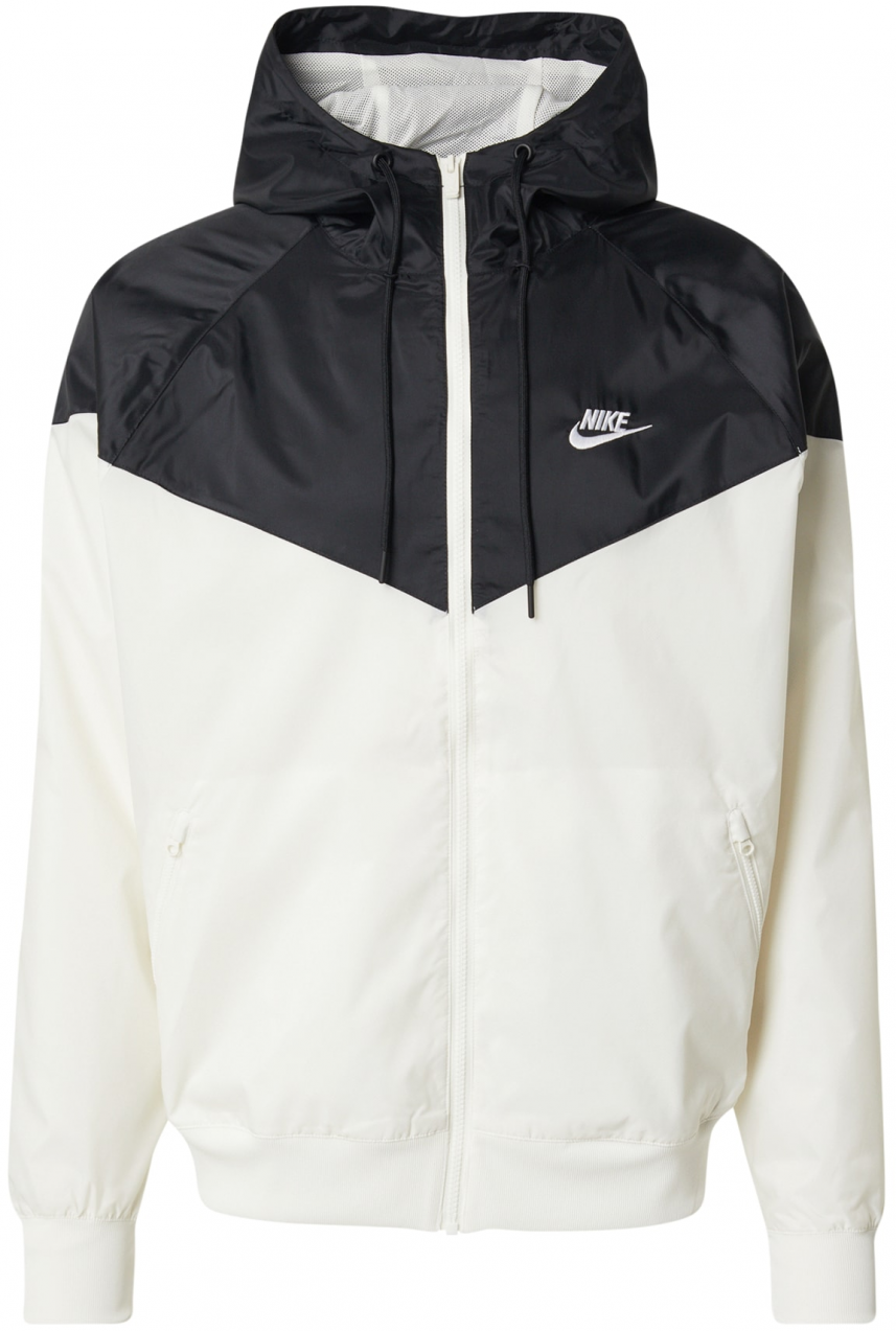 Nike Sportswear Športová bunda  béžová / čierna