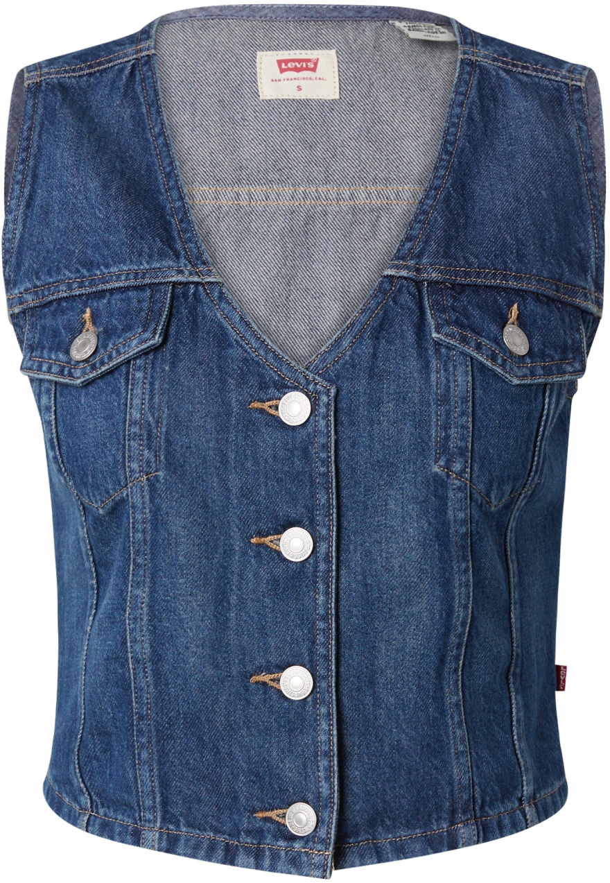 LEVI'S ® Blúzka 'Bella Denim Corset'  modrá denim