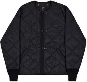 ALPHA INDUSTRIES Prechodná bunda 'Studio'  čierna