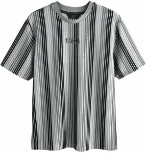 Next Tričko  sivá / tmavosivá / čierna / biela