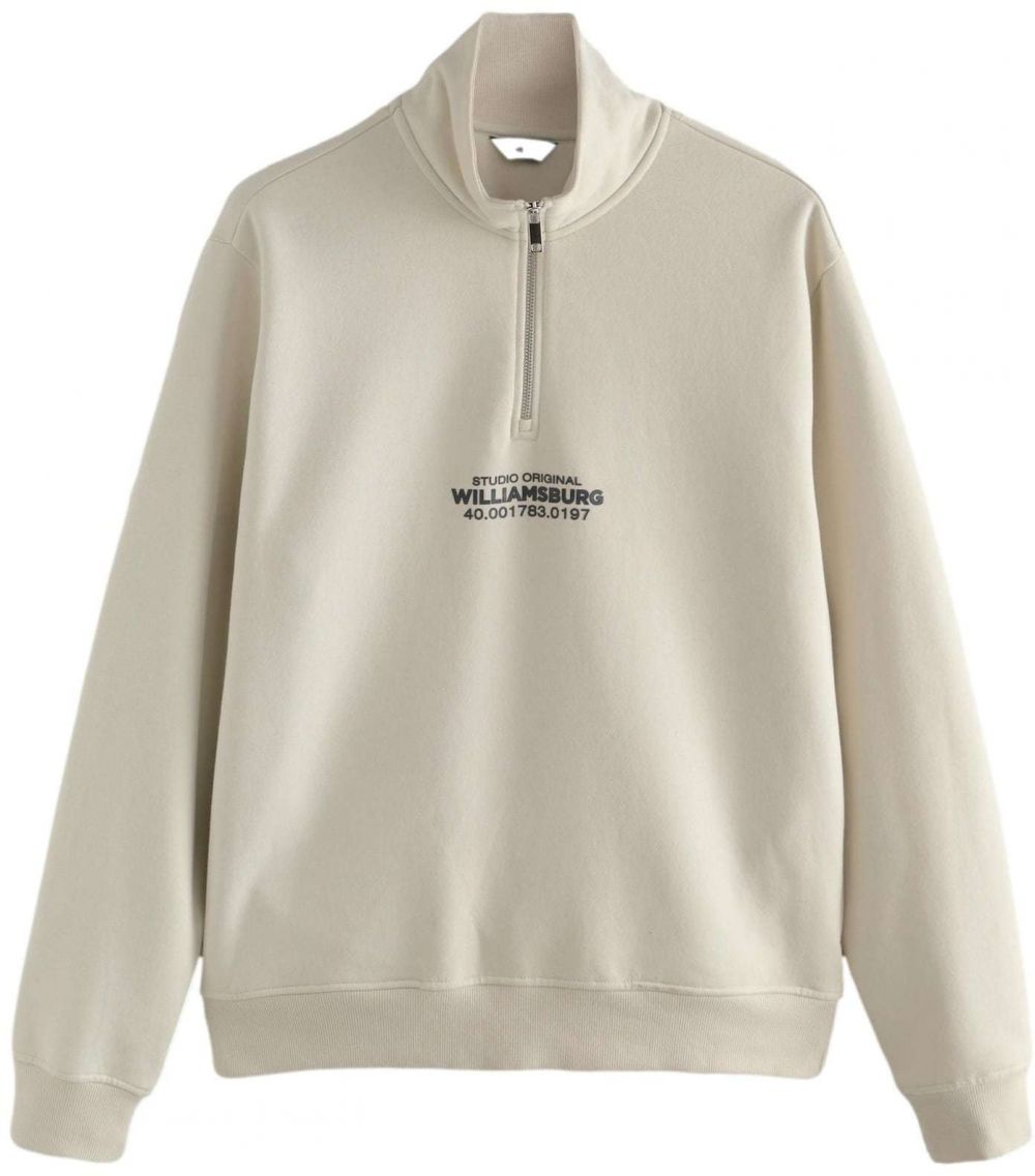 Next Mikina  nebielená / čierna