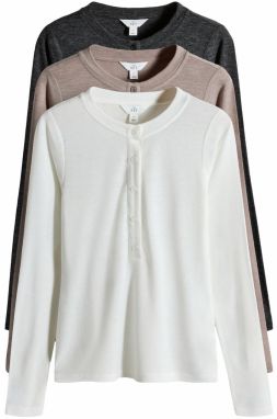 The Set Kardigán  béžová / čierna / biela