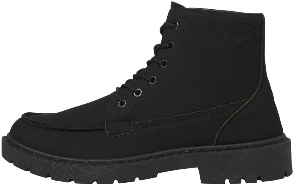 JACK & JONES Šnurovacie čižmy  antracitová