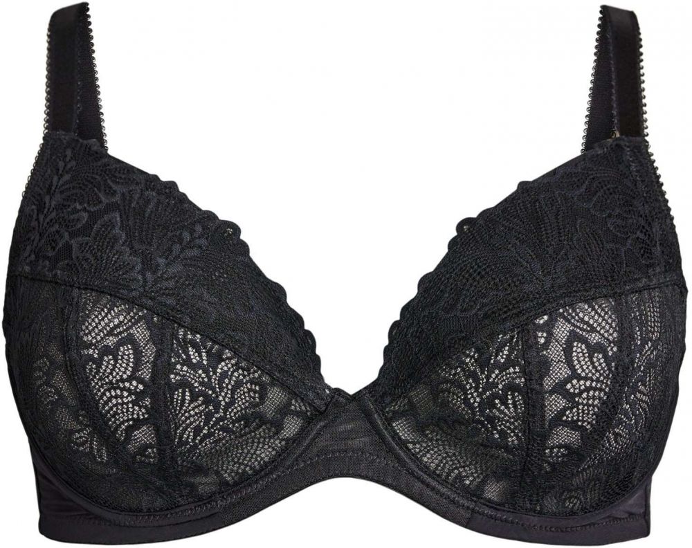 Devoted by Zizzi Podprsenka 'Viola'  čierna