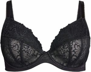 Devoted by Zizzi Podprsenka 'Viola'  čierna