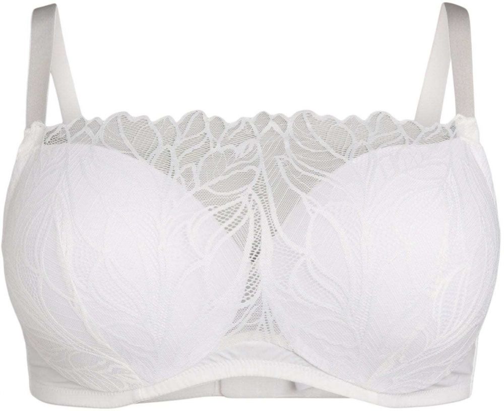 Devoted by Zizzi Podprsenka 'Layla'  biela