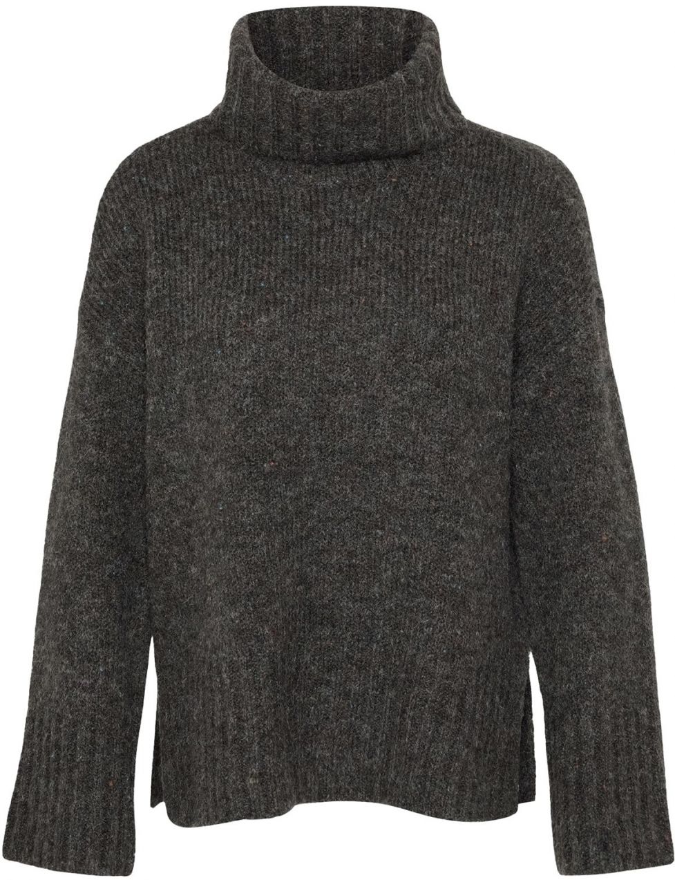 Vero Moda Petite Sveter 'VMINGRID'  tmavosivá