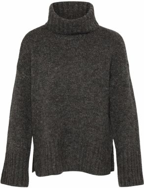Vero Moda Petite Sveter 'VMINGRID'  tmavosivá