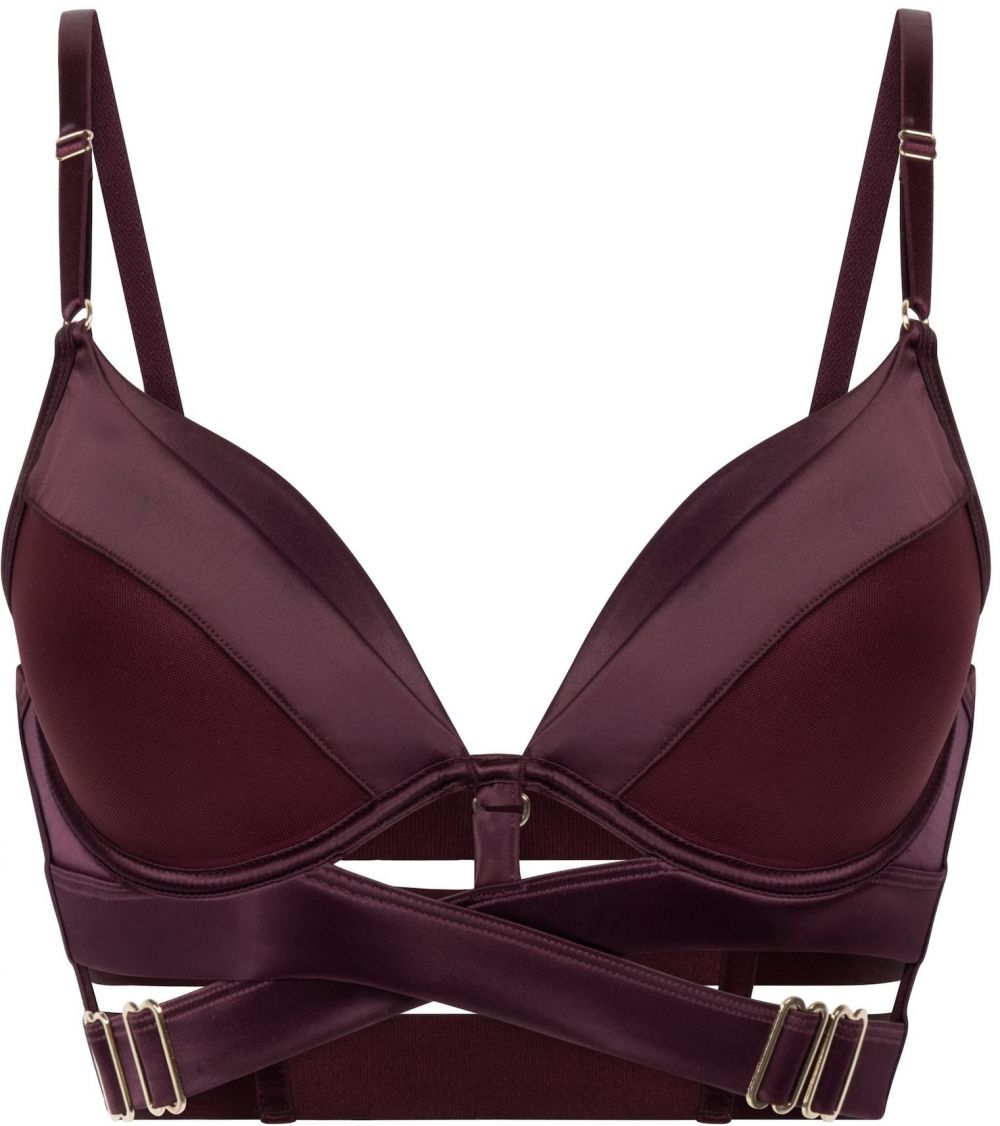 Hunkemöller Podprsenka  cyklaménová