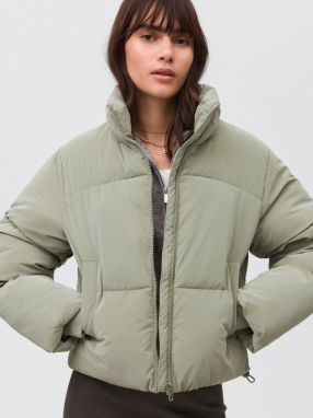 MANGO TEEN Prechodná bunda 'Anorak'  pastelovo zelená
