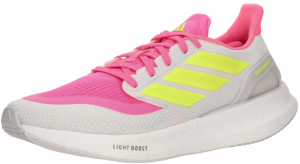 ADIDAS PERFORMANCE Bežecká obuv 'PUREBOOST 5'  neónovo žltá / svetlosivá / svetloružová