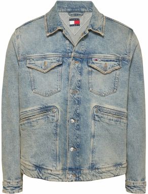 Tommy Jeans Prechodná bunda 'ISAAC'  modrá denim