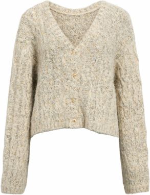 OBJECT Kardigán 'OBJINUK'  biela melírovaná