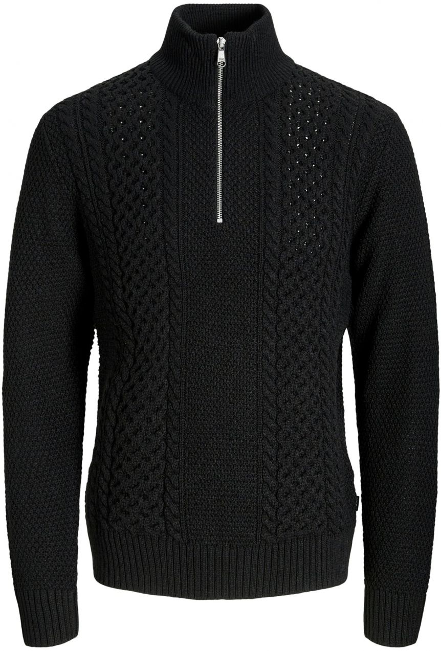 JACK & JONES Sveter 'JJPAUL'  čierna