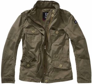 Brandit Prechodná bunda 'Britannia'  olivová