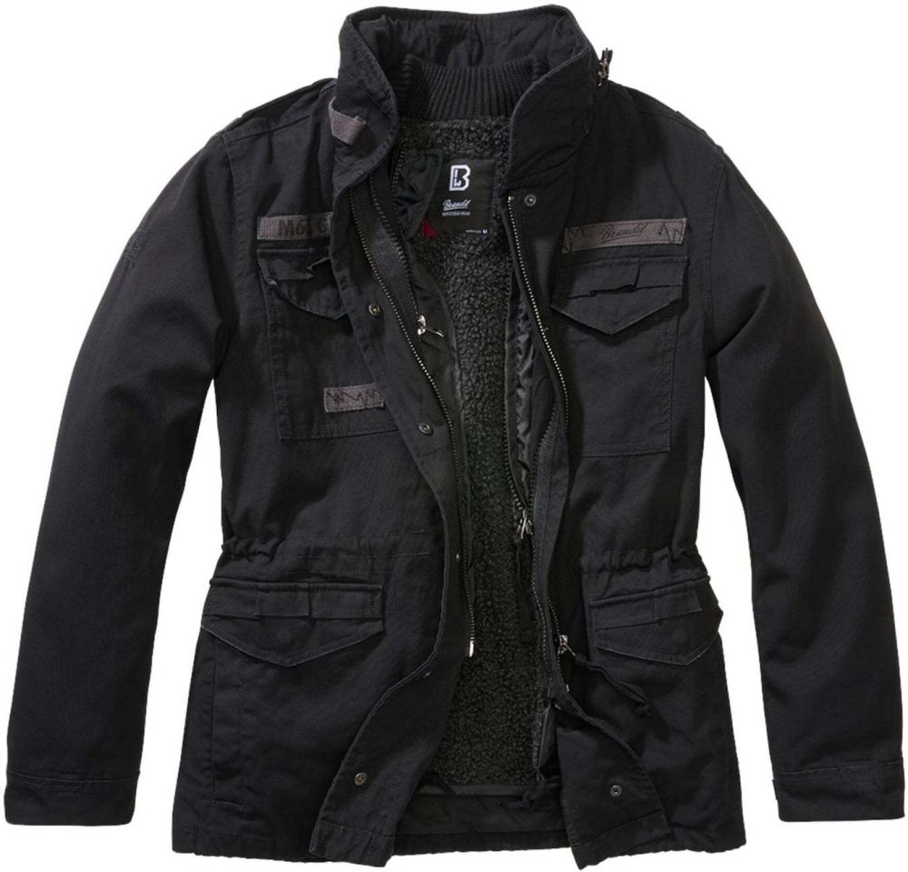 Brandit Prechodná bunda 'Giant'  sivá / čierna