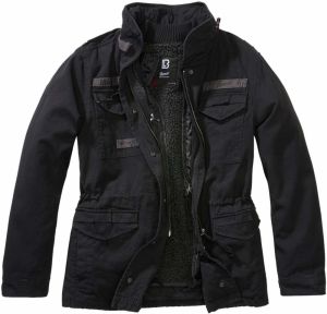 Brandit Prechodná bunda 'Giant'  sivá / čierna