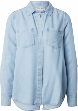 DKNY Blúzka  svetlomodrá