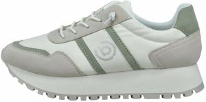 bugatti Nízke tenisky  tmavobéžová / nefritová / biela ako vlna