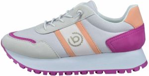 bugatti Nízke tenisky  sivá / fialová / oranžová / biela