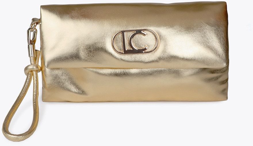 Lola Casademunt Listová kabelka  zlatá