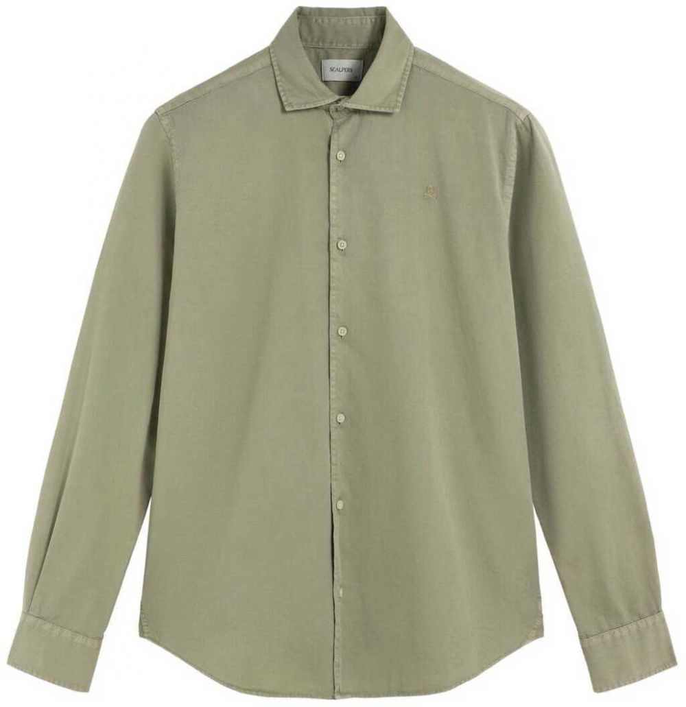 Scalpers Tričko ' '  zelená / kaki