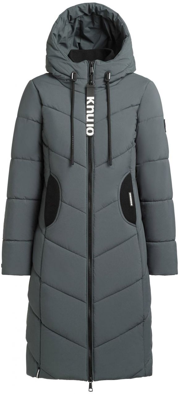 khujo Zimný kabát 'Aribay4 Light-YM'  sivá / čierna