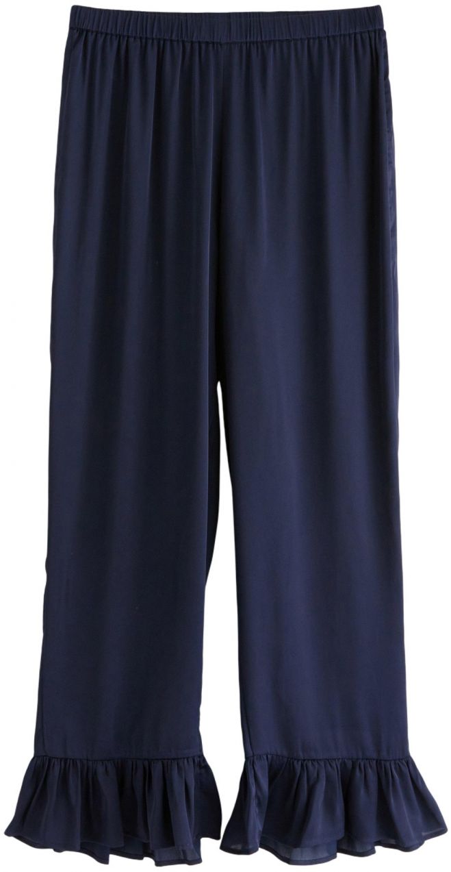 Lindex Pyžamové nohavice  námornícka modrá