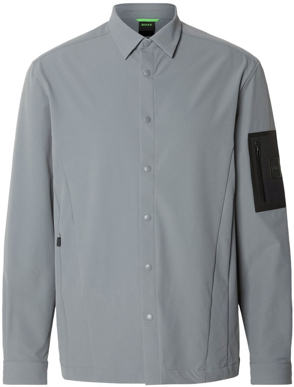 BOSS Prechodná bunda 'B_EXPEDIT'  sivá / čierna