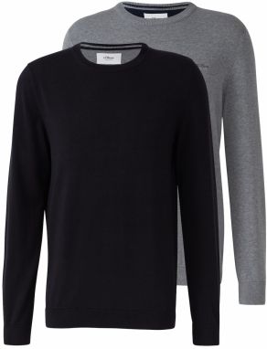 s.Oliver Sveter  sivá / čierna
