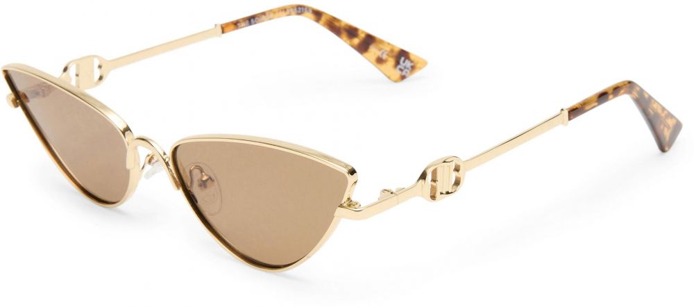 LE SPECS Slnečné okuliare 'THE SOIREE'  hnedá / tmavohnedá