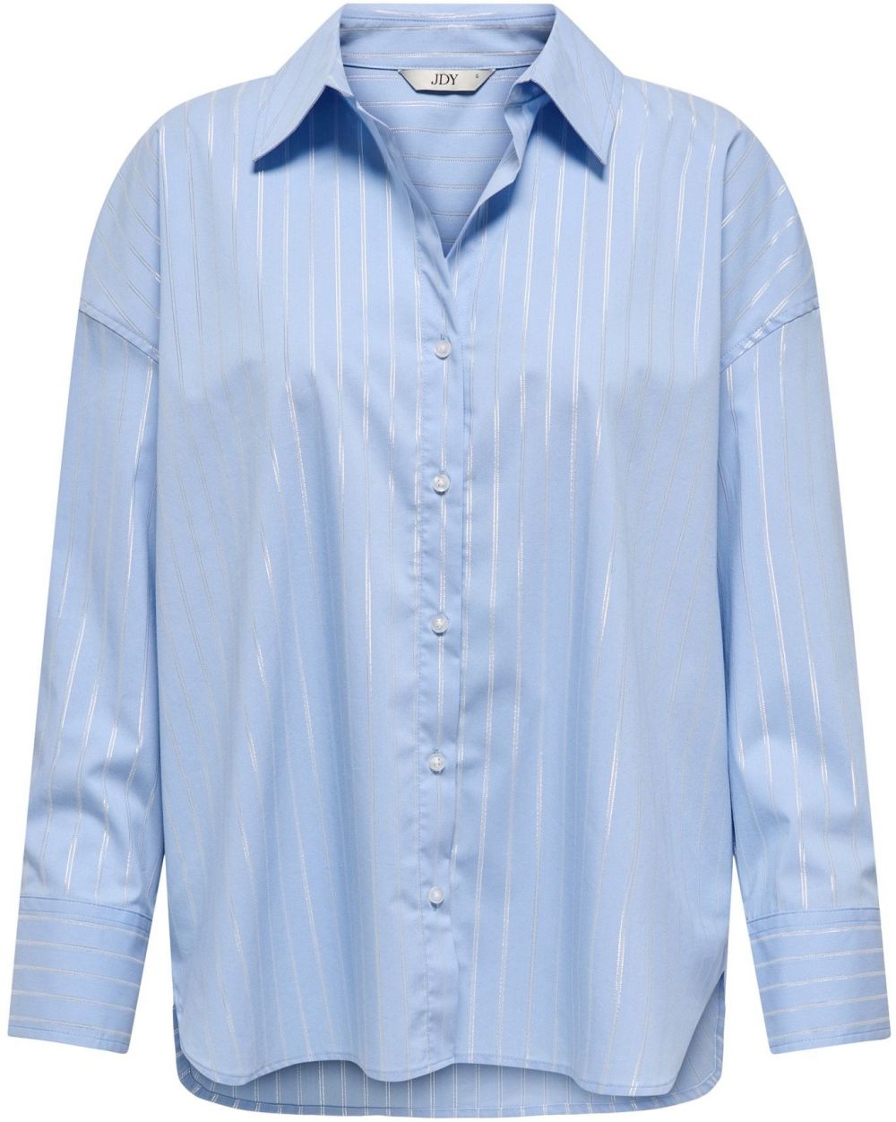 JDY Blúzka 'Mio'  svetlomodrá / strieborná