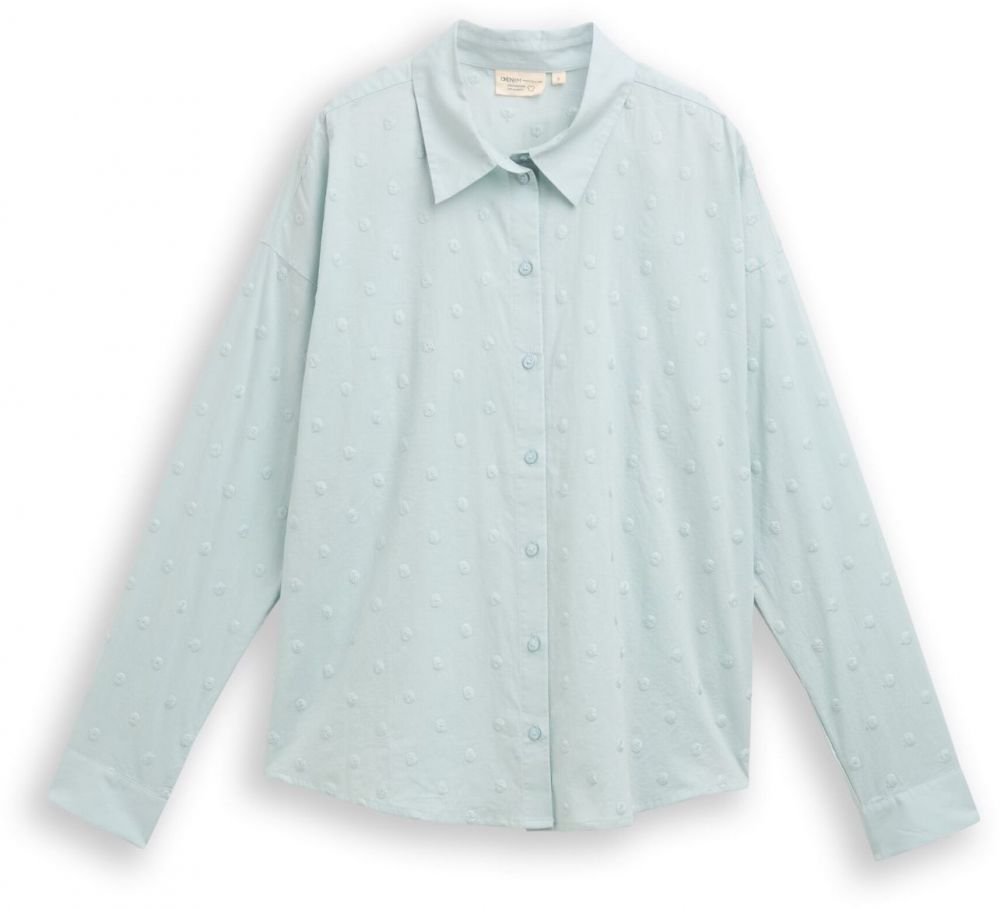 TOM TAILOR DENIM Blúzka  svetlomodrá