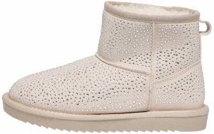 ONLY Nízke čižmy 'ONLFEODORA'  béžová / strieborná