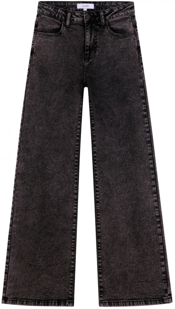 Scalpers Džínsy ' '  hnedá / tmavohnedá