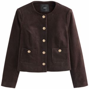 Next Prechodná bunda  tmavohnedá