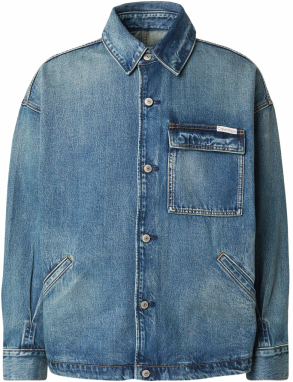 Calvin Klein Jeans Prechodná bunda 'GOLD COAST SUNSET'  modrá denim