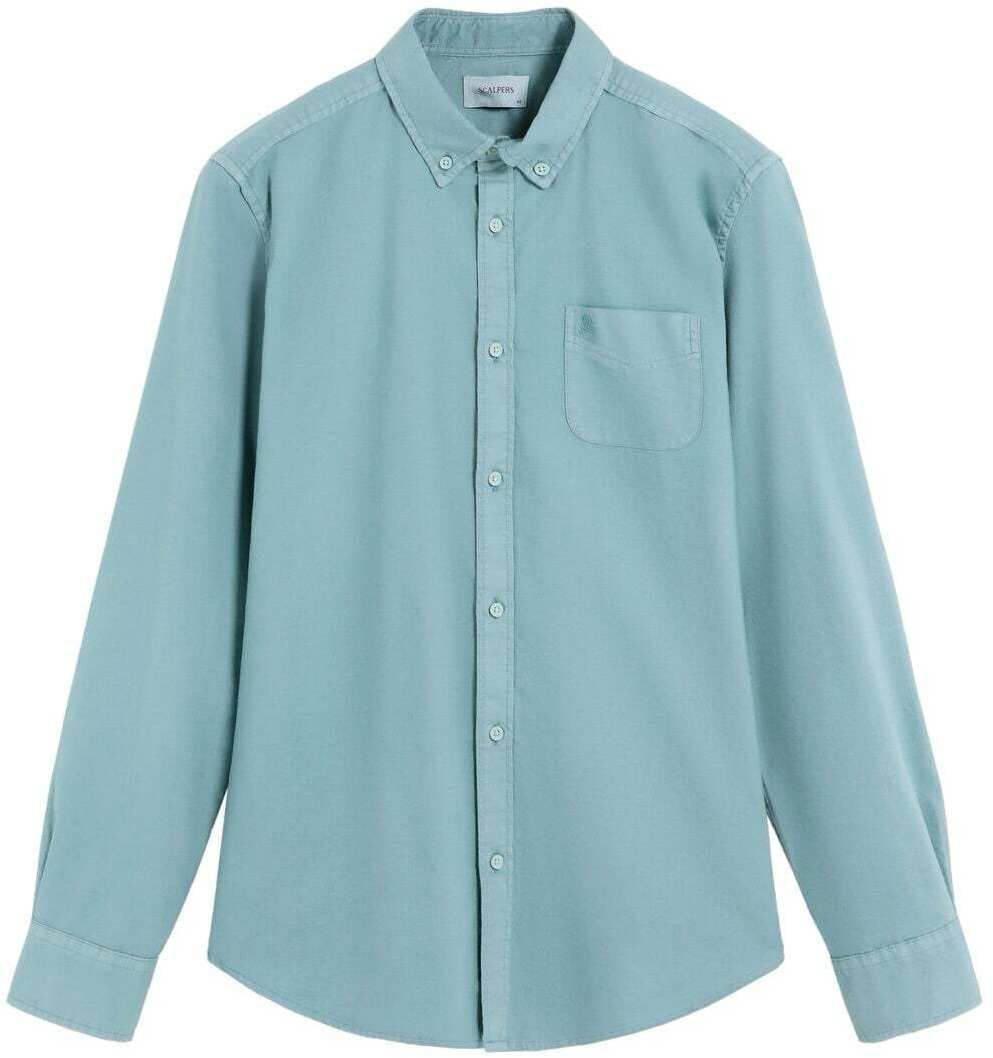 Scalpers Košeľa  modrá