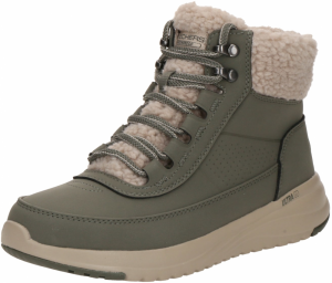 SKECHERS Šnurovacie členkové čižmy 'ON-THE-GO STELLAR - ALPINE'  olivová