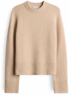 OPUS Sveter 'Passy'  žltohnedá